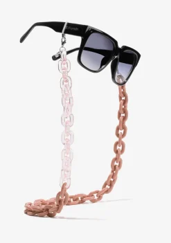 D.Franklin Link Chain Transparent / Pink|Damen Brillen-Zubehör|Brillenketten