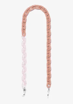 D.Franklin Link Chain Transparent / Pink|Damen Brillen-Zubehör|Brillenketten