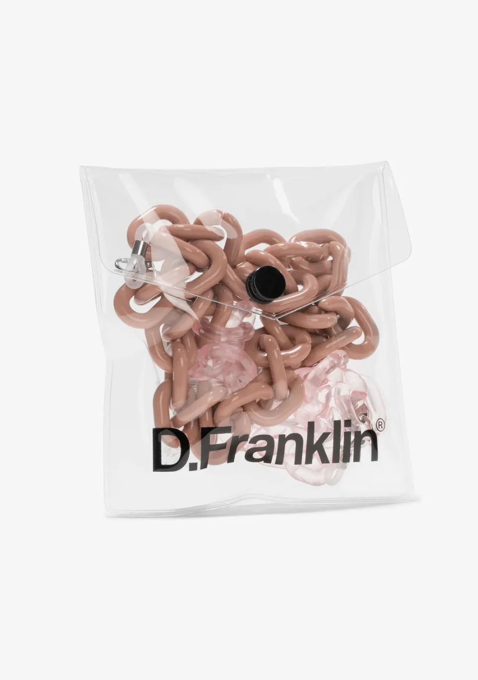 D.Franklin Link Chain Transparent / Pink|Damen Brillen-Zubehör|Brillenketten