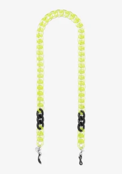 D.Franklin Link Chain Yellow / Black|Damen Brillen-Zubehör|Brillenketten