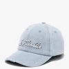 D.Franklin Logo Denim Cap Blue|Damen Kappen|Kappen