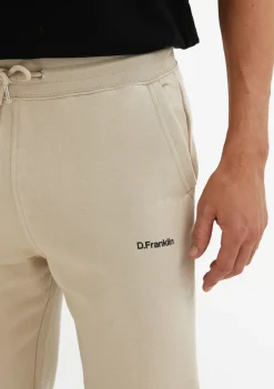 D.Franklin Logo Jogger Desert / Black|Damen Hosen|Hosen