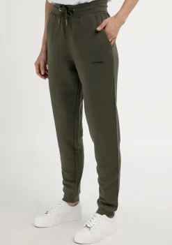 D.Franklin Logo Jogger Khaki / Black|Damen Hosen|Hosen