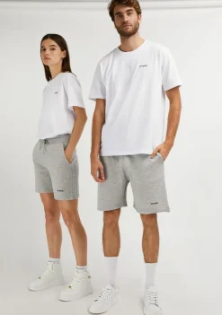 D.Franklin Logo Jogger Shorts Grey / Black|Damen Hosen|Hosen
