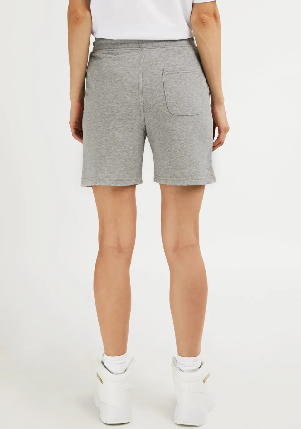 D.Franklin Logo Jogger Shorts Grey / Black|Damen Hosen|Hosen
