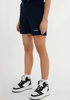 D.Franklin Logo Jogger Shorts Navy / White|Damen Hosen|Hosen