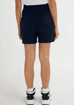 D.Franklin Logo Jogger Shorts Navy / White|Damen Hosen|Hosen
