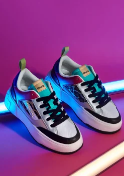 D.Franklin Low Court Multi Leo|Damen Sneakers