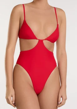 D.Franklin Makoa Onepiece Chili Red|Damen Bikinis Und Einteiler