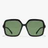 D.Franklin Margot Black / G15|Damen Eckige Sonnenbrillen