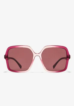 D.Franklin Margot Gradient Wine / Wine|Damen Eckige Sonnenbrillen