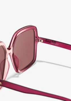 D.Franklin Margot Gradient Wine / Wine|Damen Eckige Sonnenbrillen