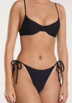 D.Franklin Masha Top + Lilo Bottom Black Bikini|Damen Bikinis Und Einteiler