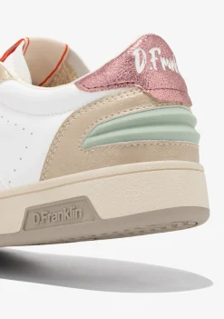 D.Franklin Match Skate Sneakers Gold / White|Damen Sneakers