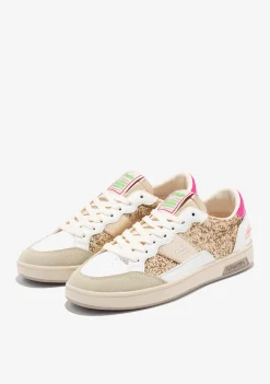 D.Franklin Match Skate Sneakers Gold|Damen Sneakers