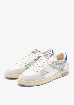 D.Franklin Match Skate Sneakers Silver|Damen Sneakers