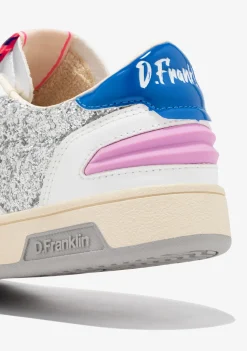D.Franklin Match Skate Sneakers Silver|Damen Sneakers