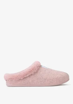 D.Franklin Mercredy Slipper Fur Pink|Damen Hausschuhe