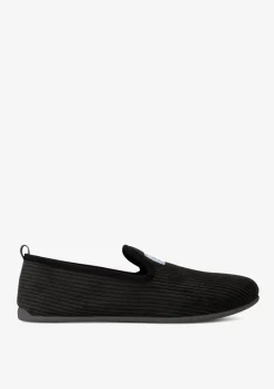 D.Franklin Mercredy Slipper Gran Black|Herren Hausschuhe