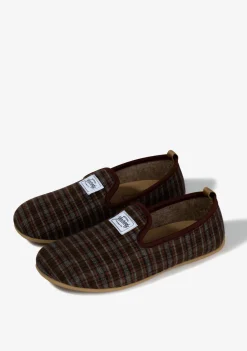 D.Franklin Mercredy Slipper Gran Checker|Herren Hausschuhe
