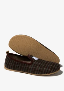 D.Franklin Mercredy Slipper Gran Checker|Herren Hausschuhe
