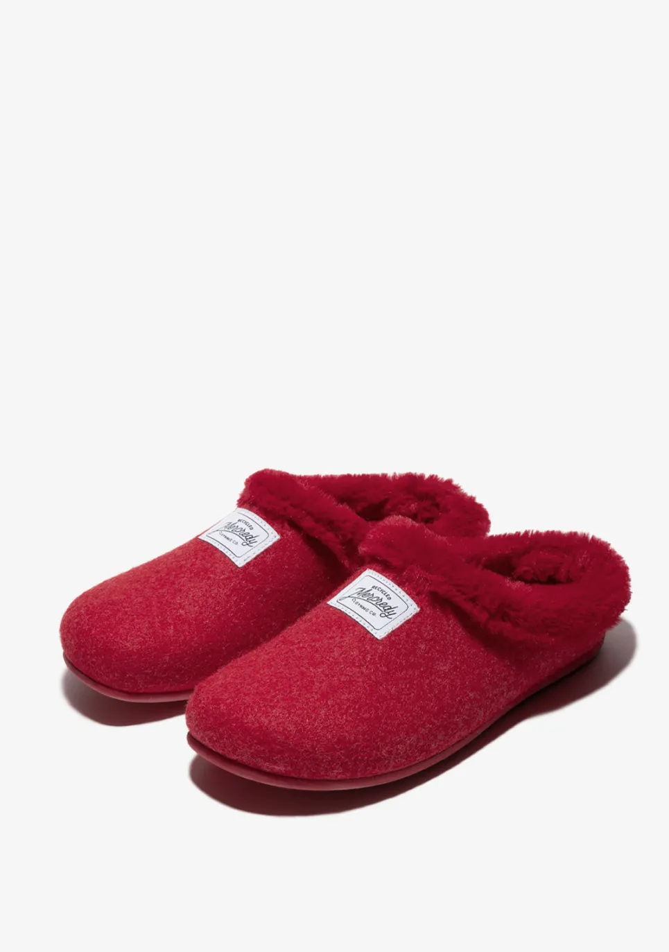 D.Franklin Mercredy Slipper Red|Damen Hausschuhe