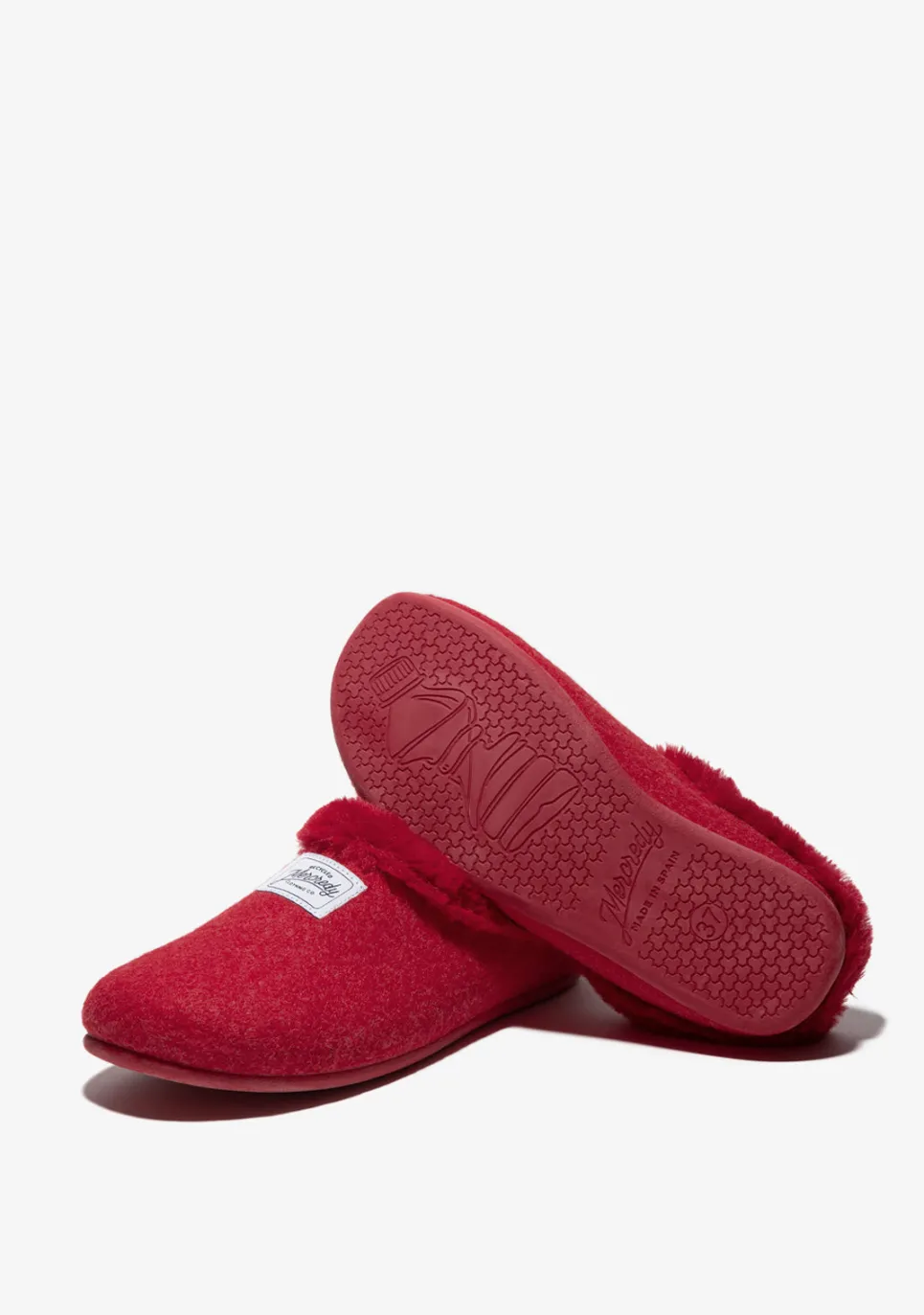 D.Franklin Mercredy Slipper Red|Damen Hausschuhe
