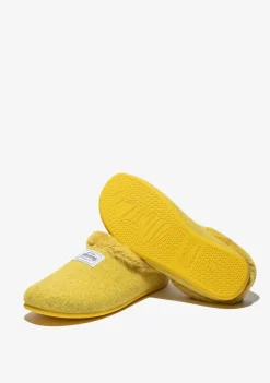 D.Franklin Mercredy Slipper Yellow|Damen Hausschuhe
