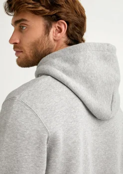 D.Franklin Mid Logo Hoodie Grey / Black|Damen Sweatshirts|Sweatshirts