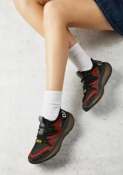 D.Franklin Mimetic V.2 Black / Red|Damen Sneakers|Sneakers