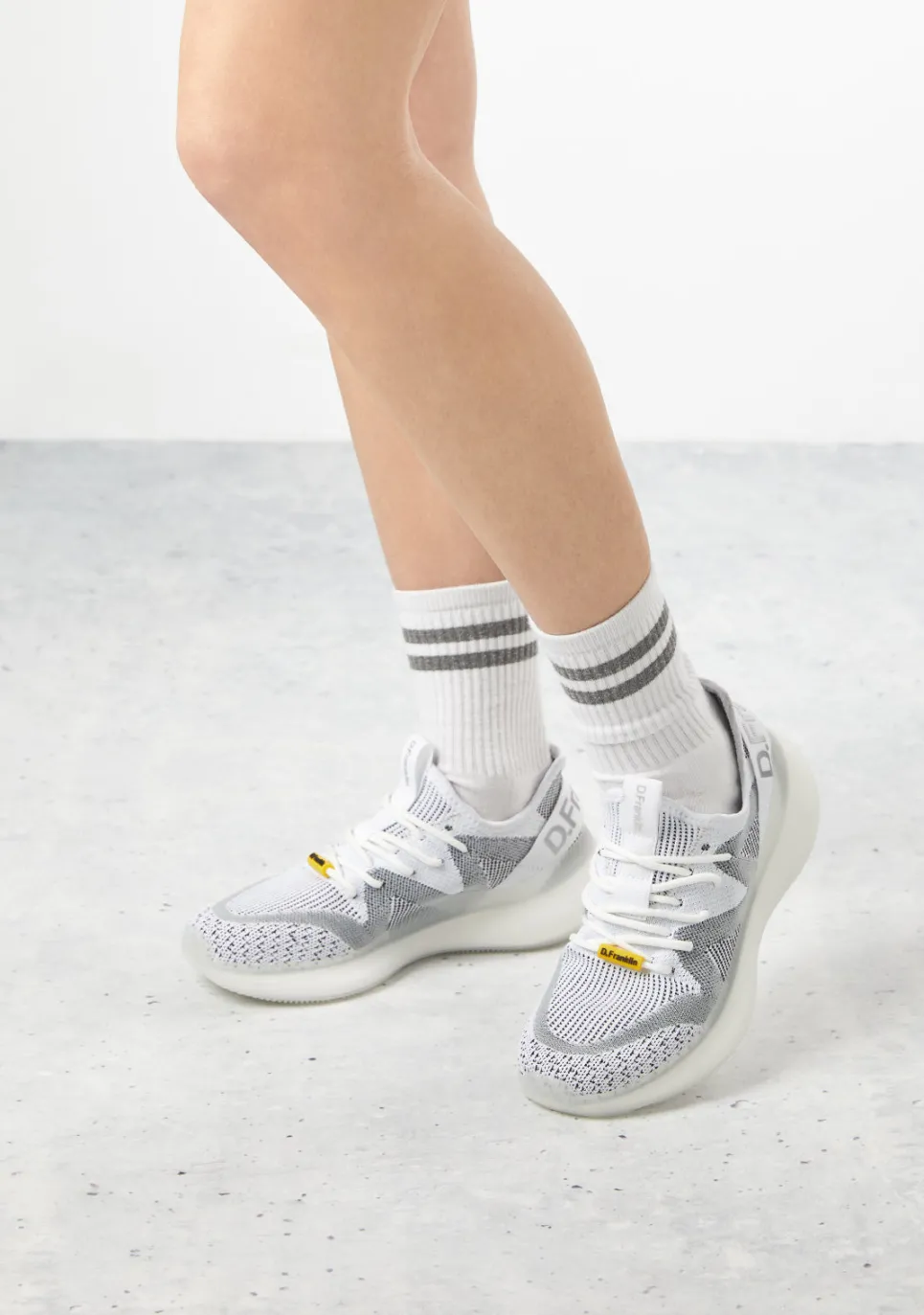 D.Franklin Mimetic V.2 White / Grey|Damen Sneakers|Sneakers