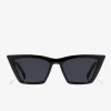 D.Franklin Monaco Black / Black|Damen Cat Eye Sonnenbrillen