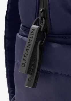 D.Franklin Multi-Pocket Nylon Backpack Navy|Damen Rucksäcke|Backpack