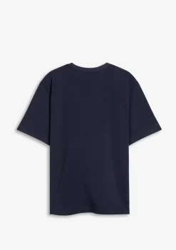 D.Franklin My Name Is Patch T-Shirt Navy|Damen T-Shirts|T-Shirts