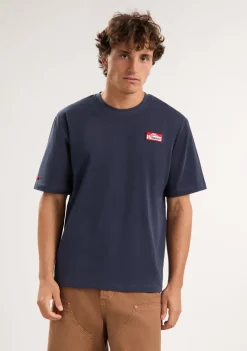 D.Franklin My Name Is Patch T-Shirt Navy|Damen T-Shirts|T-Shirts