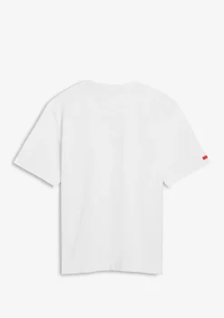 D.Franklin My Name Is Patch T-Shirt White|Damen T-Shirts|T-Shirts