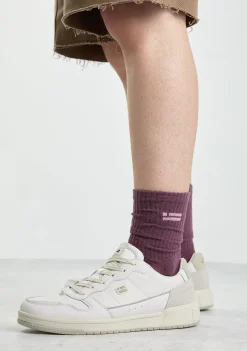D.Franklin Neo Flag Socks Purple|Damen Socken|Socken