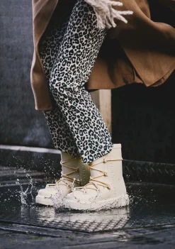 D.Franklin Nevis Beige|Damen Stiefel