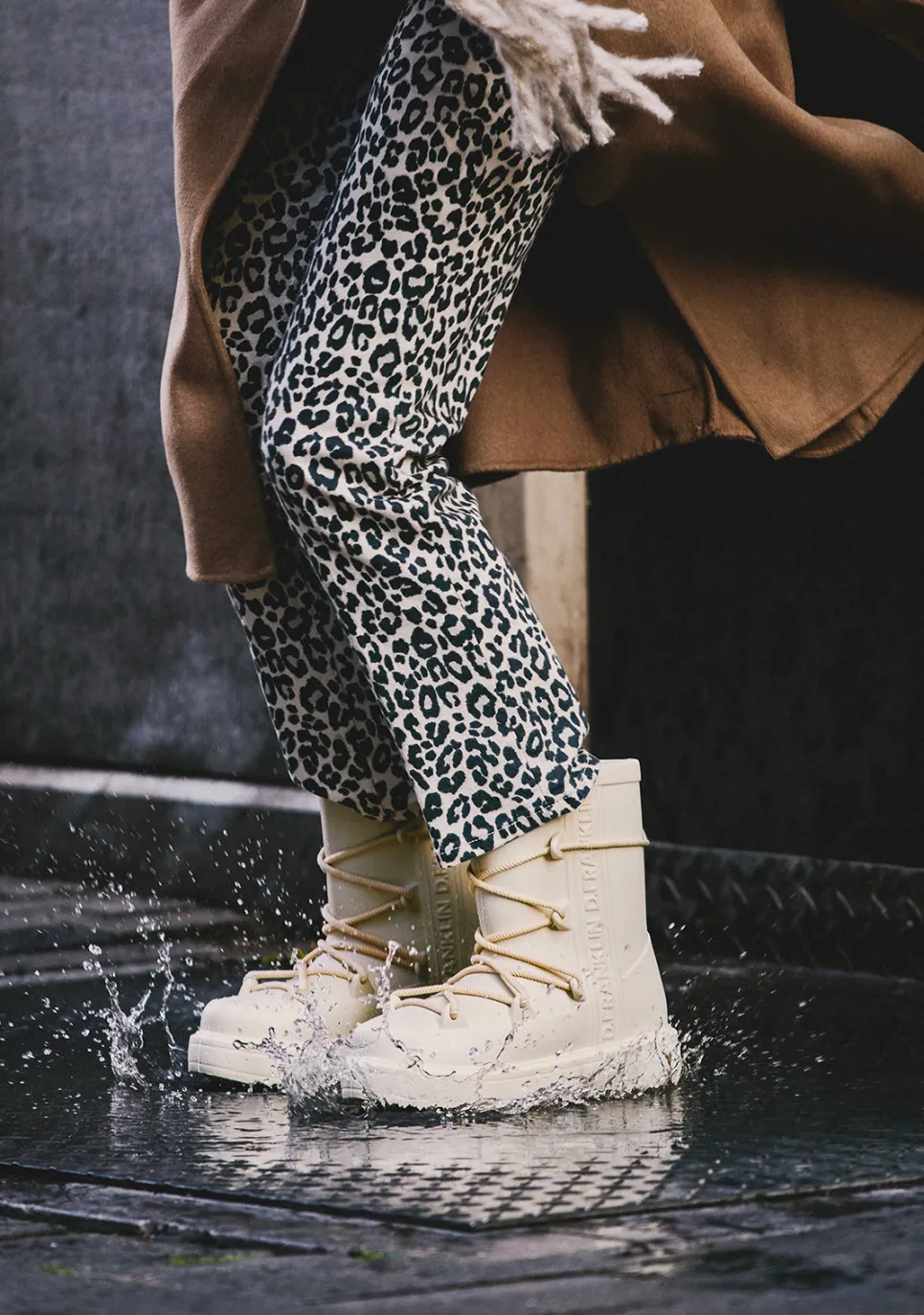D.Franklin Nevis Beige|Damen Stiefel
