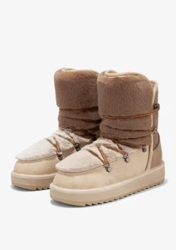 D.Franklin Nordic Trk Fur Gradient Taupe|Damen Stiefel
