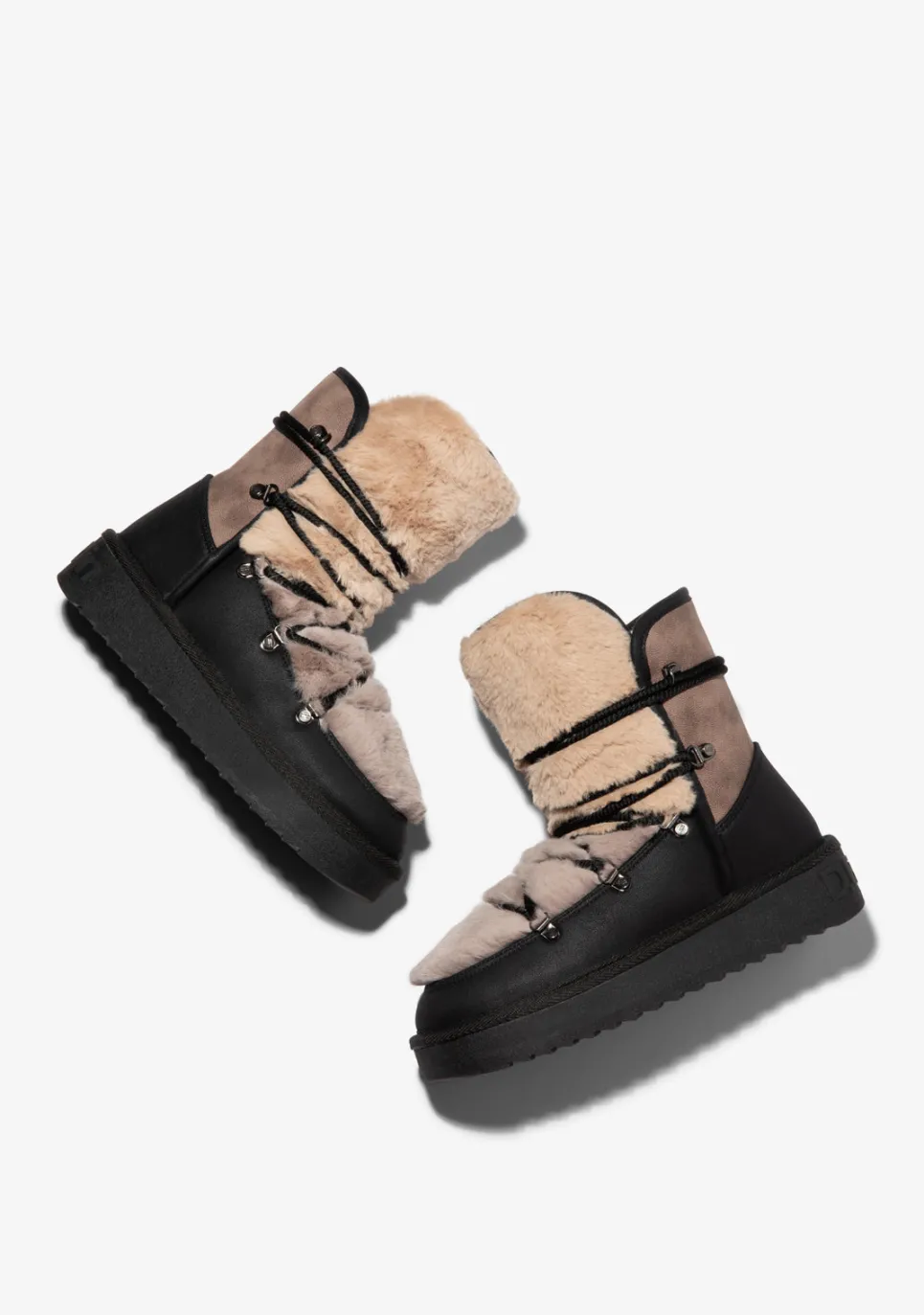 D.Franklin Nordic Trk Fur Gradient Black|Damen Stiefel
