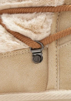 D.Franklin Nordic Trk Fur Low Beige|Damen Stiefel