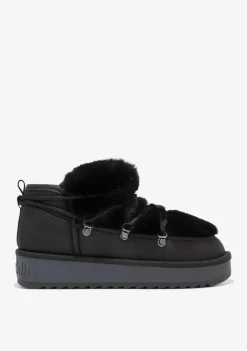 D.Franklin Nordic Trk Fur Low Black|Damen Stiefel