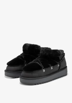 D.Franklin Nordic Trk Fur Low Black|Damen Stiefel