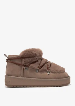 D.Franklin Nordic Trk Fur Low Brown|Damen Stiefel