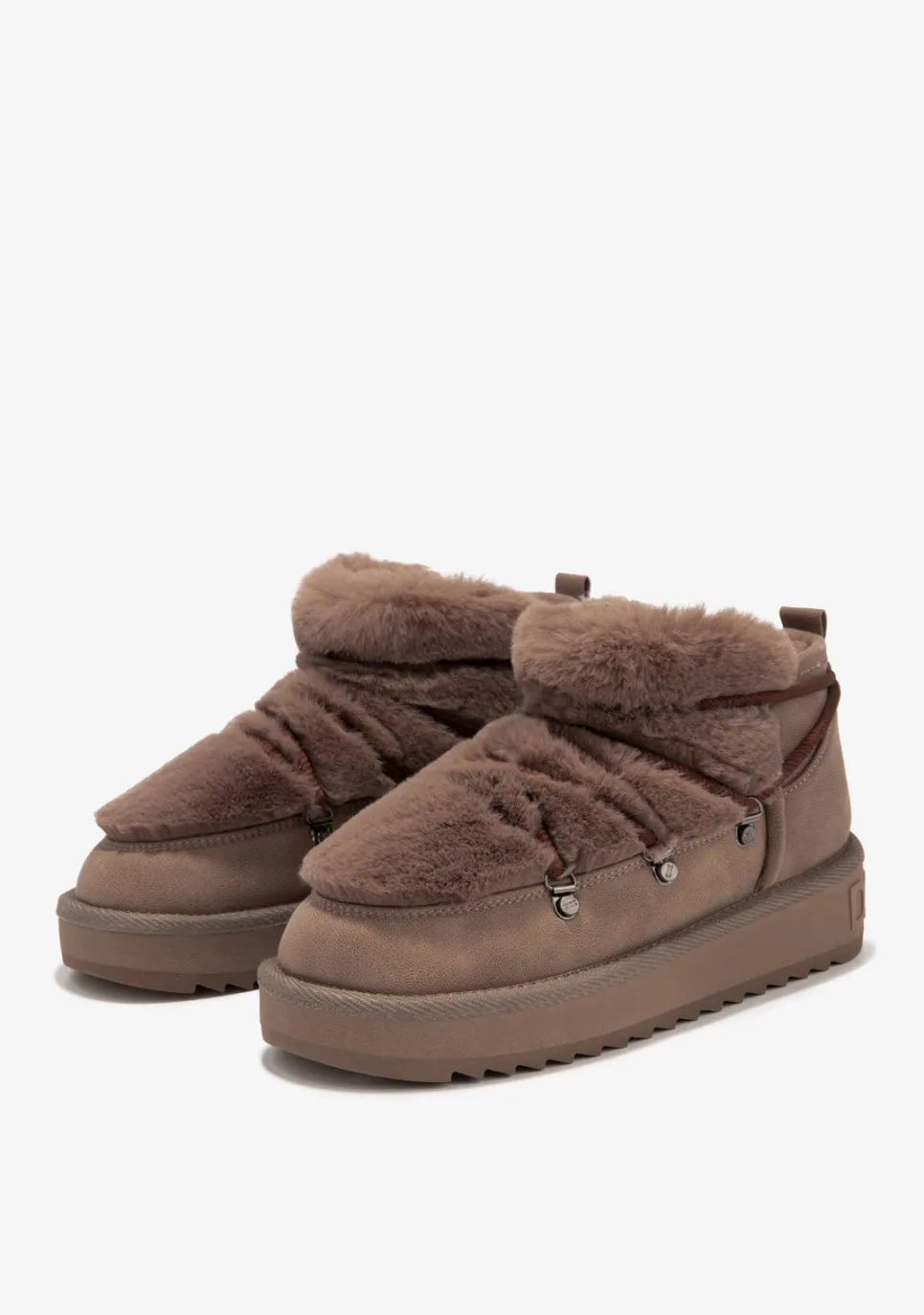 D.Franklin Nordic Trk Fur Low Brown|Damen Stiefel