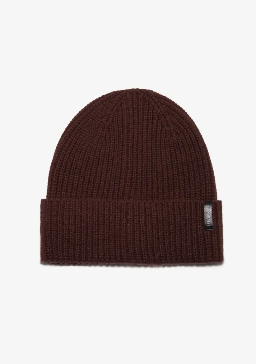 D.Franklin Nordic Basic Fisherman Beanie Brown|Damen Mützen, Schals Und Handschuhe|Mützen, Schals Und Handschuhe