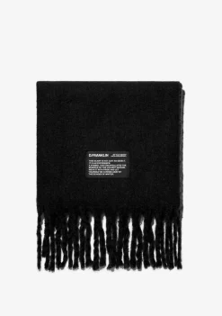 D.Franklin Nordic Basic Scarf Black|Damen Mützen, Schals Und Handschuhe