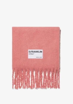 D.Franklin Nordic Basic Scarf Coral|Damen Mützen, Schals Und Handschuhe