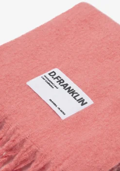 D.Franklin Nordic Basic Scarf Coral|Damen Mützen, Schals Und Handschuhe
